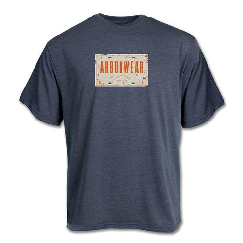 Arborwear Men's License Plate Tech Tee
