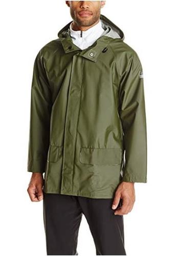 Helly Hansen Workwear Men's Mandal Durable Waterproof Hooded Rain Coat