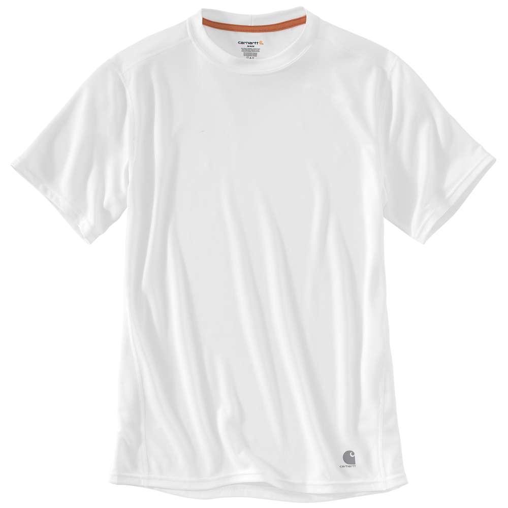 Carhartt Men's Base Force Extremes Lightweight Short Sleeve Shirt WHITE