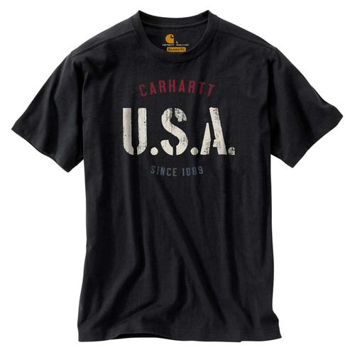 Carhartt Men's Lubbock USA Graphic Short Sleeve T-Shirt