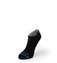 Fits Sock Co. Women's Low Light Runner BLACK