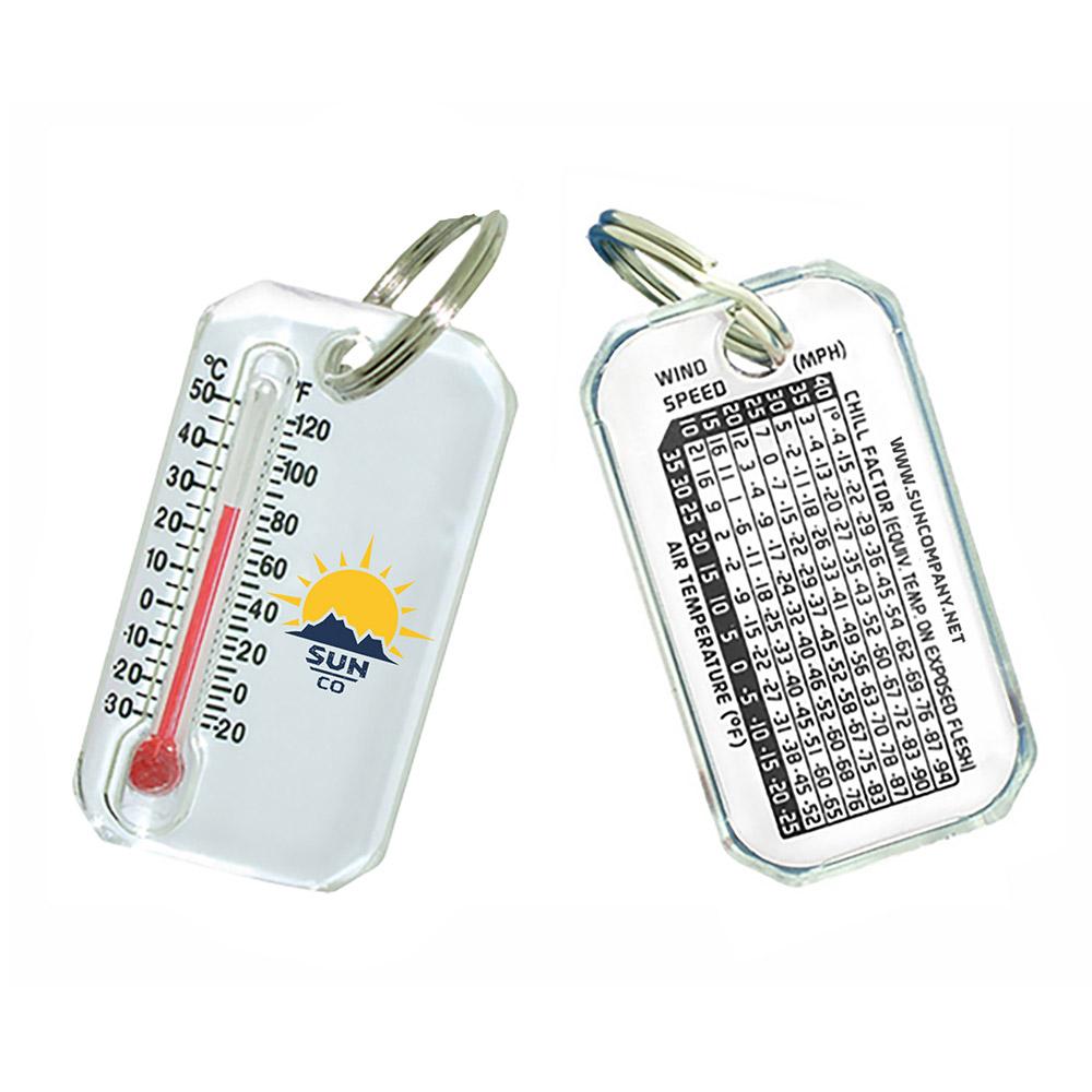  Sun Co Classic Zip- O- Gage Zipper Pull Thermometer