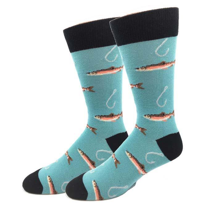  Bigfoot Sock Company Hookin Trout Socks