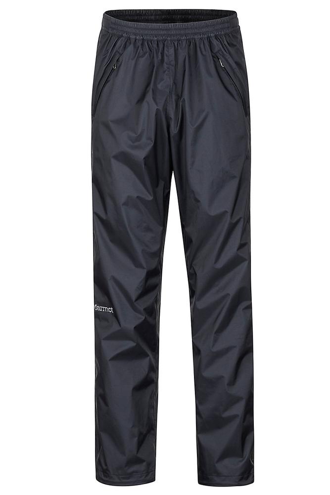 Marmot Men's Precip Eco Full Zip Pant - Regular Inseam BLACK