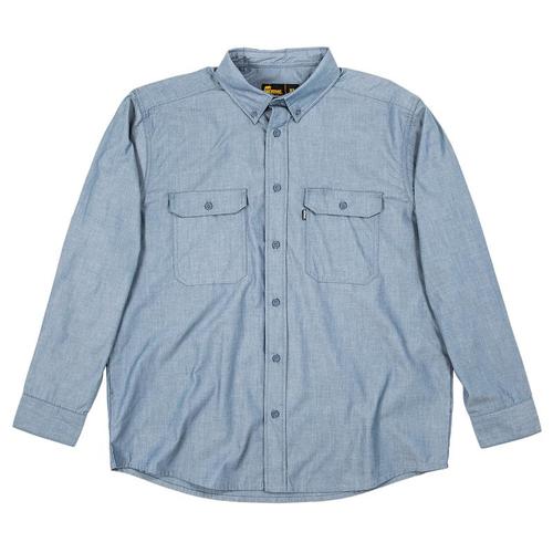 Berne Men's Chambray Work Shirt