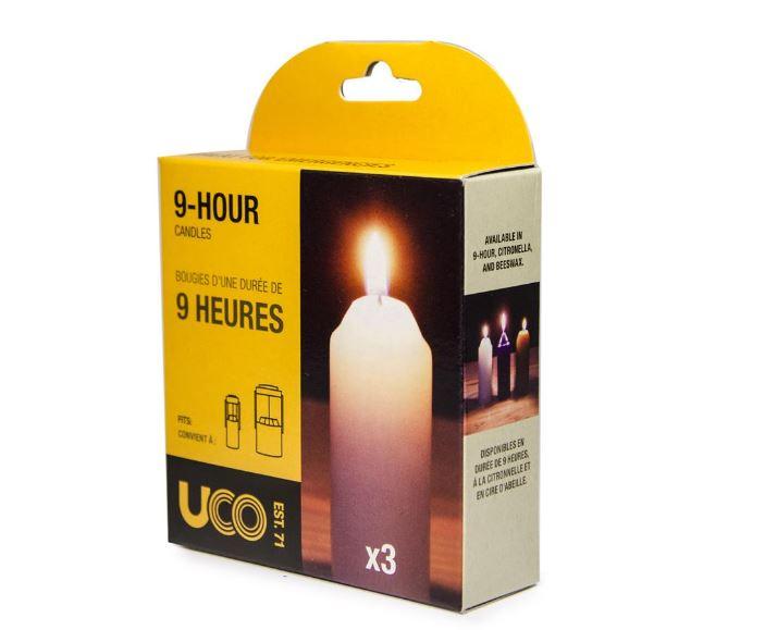 UCO Gear 9-Hour Candles CLEAR