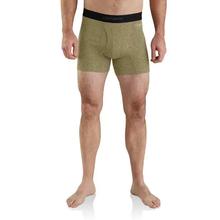 Carhartt Men's Base Force 5in Tech Boxer Brief BURNT_OLIVE