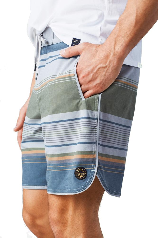 United By Blue Men's Seabed Scallop Board Short