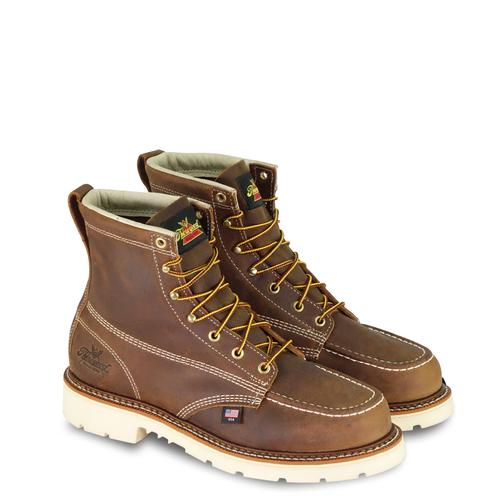 thorogood moc toe crazy horse