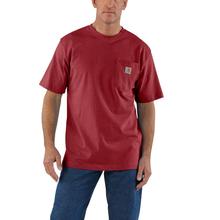 Carhartt Men's Workwear Pocket Tee Spring Colors Tall Sizes TOMATO/HEATHER