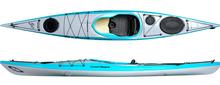 Current Designs Vision 140 Hybrid Kayak with Skeg GREY/CARIBBEAN