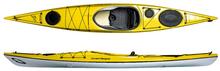 Current Designs Vision 140 Hybrid Kayak with Skeg YELLOW/GREY
