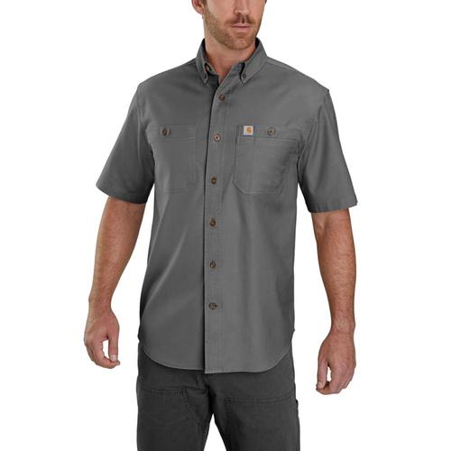 Carhartt Men's Rugged Flex Rigby Short Sleeve Work Shirt