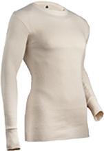 Indera Mills Men's Expedition Weight Cotton Knit Thermal Top NATURAL