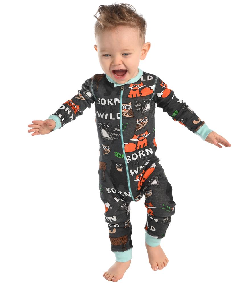  Lazy One Infants ' Born To Be Wild Union Suit