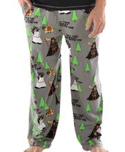 Lazy One Men's May The Forest Be With You Pajama Pant FORESTGRAY