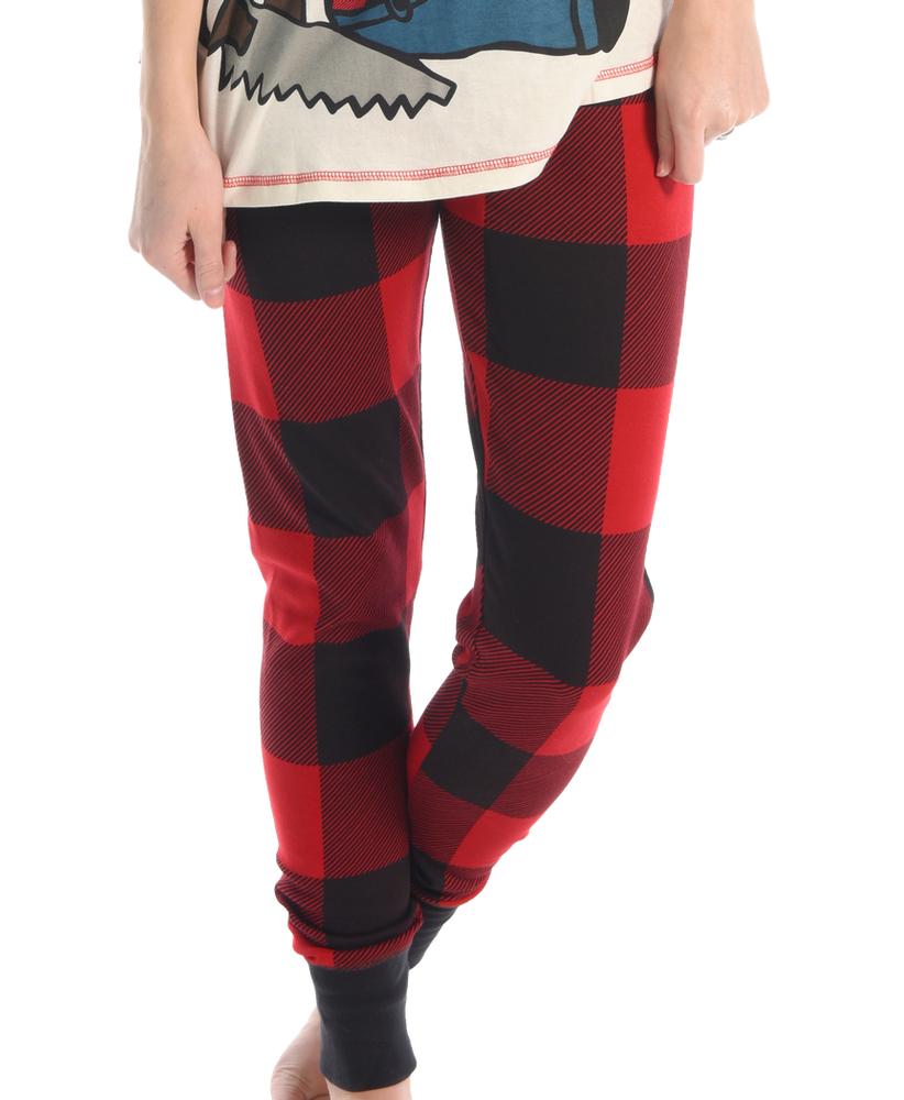 women's buffalo plaid pajama pants