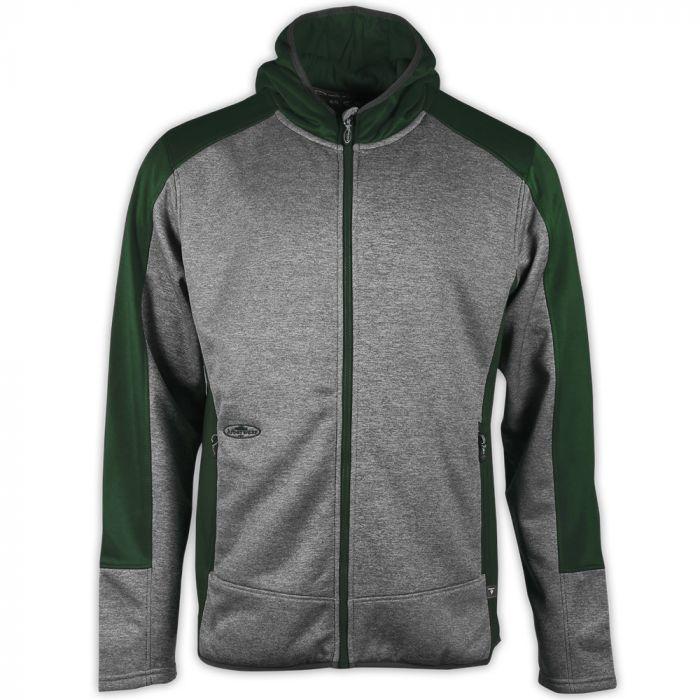 Arborwear Men's Thermogen Full Zip Sweatshirt ATHLETIC_GRAY/FOREST