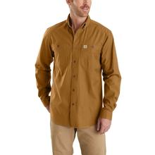 Carhartt Men's Rugged Flex Rigby Long Sleeve Work Shirt CARHARTT_BROWN