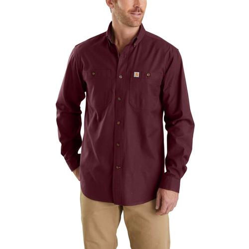 Carhartt Men's Rugged Flex Rigby Long Sleeve Work Shirt