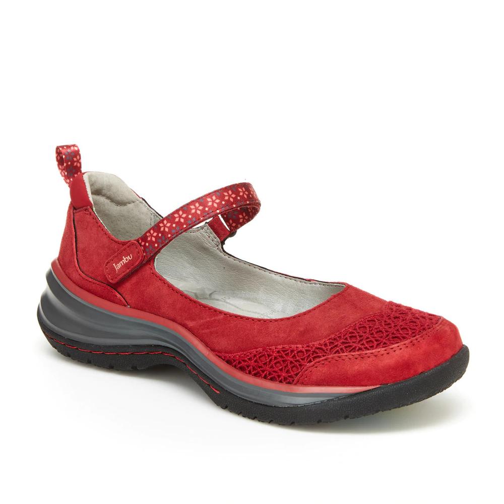 Jambu Women's Cornflower Shoe RED