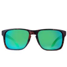 Rheos Cooper Classic Square Floating Sunglasses TORT/EMERALD