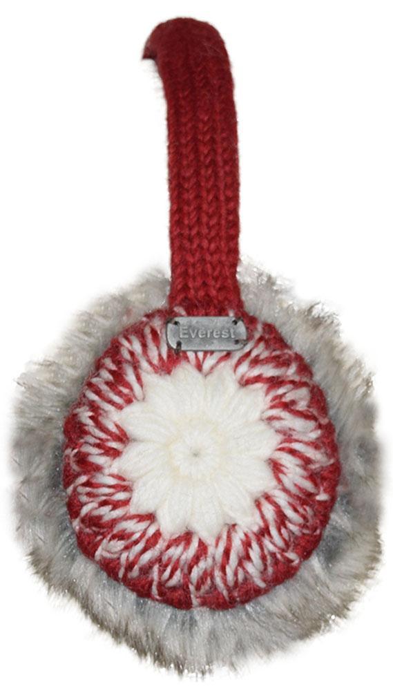 Everest Designs Earmuff with Fur RED