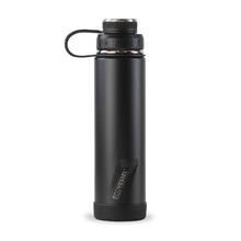 Ecovessel The Boulder Trimax Insulated 24oz Water Bottle BLACK