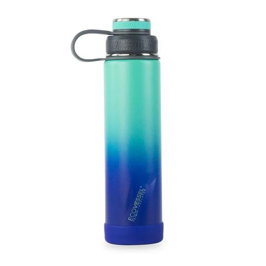 Ecovessel The Boulder Trimax Insulated 24oz Water Bottle GALATIC_OCEAN