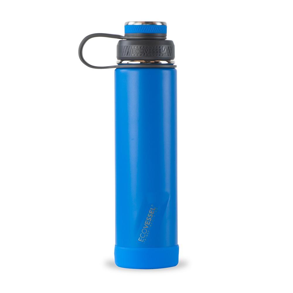 Ecovessel The Boulder Trimax Insulated 24oz Water Bottle HUDSONBLUE