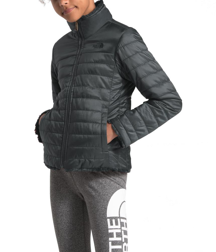 Kenco Outfitters | The North Face Girls ' Reversible Mossbud Swirl Jacket
