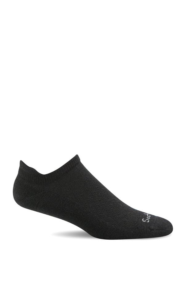 Sockwell Women's Softie Micro Relaxed Fit Socks BLK_SOLID