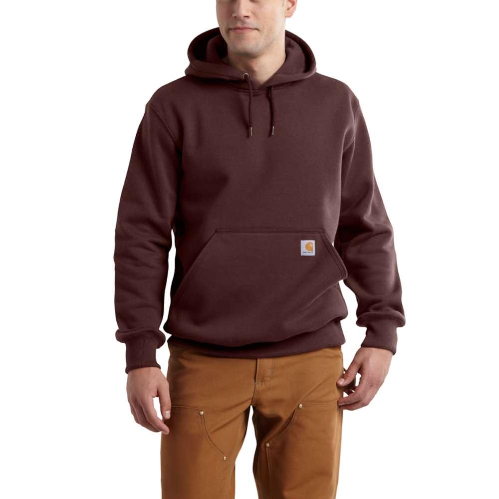 Carhartt Men's Rain Defender Paxton Heavyweight Hooded Zip Front Sweatshirt Tall Sizes DARK_CEDAR