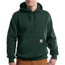 Carhartt Men's Rain Defender Paxton Heavyweight Hooded Zip Front Sweatshirt Tall Sizes DARK_GREEN