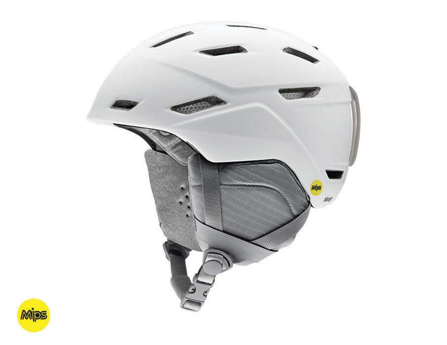 Smith Optics Women's Mirage Mips Helmet MATTEWHITE