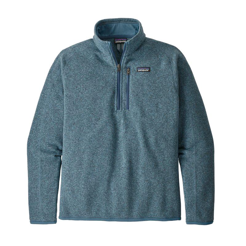 Patagonia Men's Better Sweater Quarter Zip PIGEON_BLUE