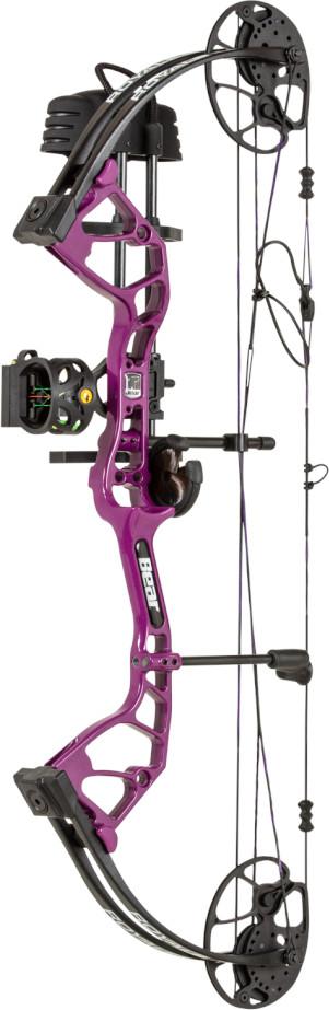 New Bear Archery Finesse 50# RH Womens RTH Bow Package w/ Release & Arrows 