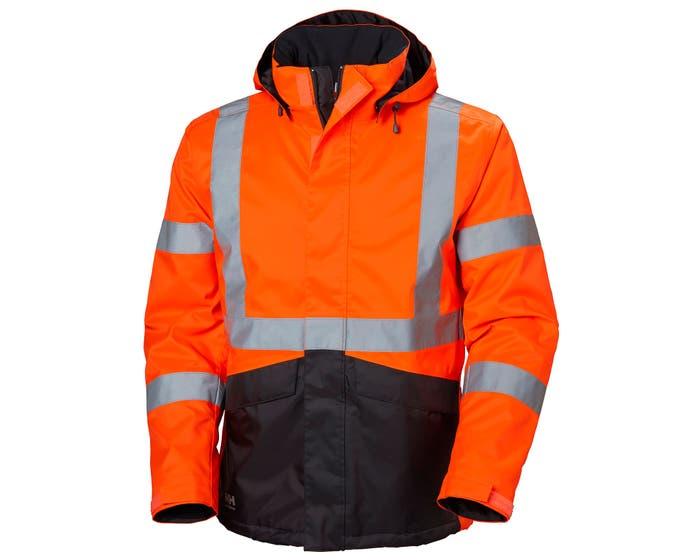Helly Hansen Alta Winter Jacket ORANGE/CHARCOAL
