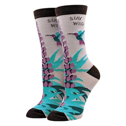 Sock Harbor Women's Stay Wild Socks