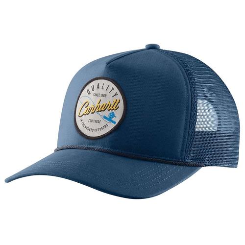 Carhartt Men's Canvas Mesh Back Outdoor Graphic Cap