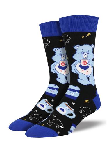 Socksmith Men's More Coffee Less Grumpy Socks