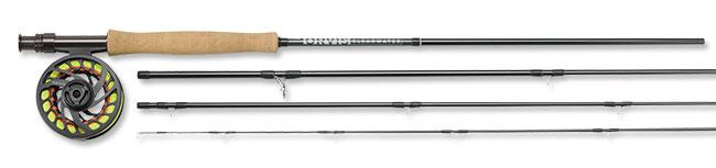  Orvis Clearwater 9ft 5wt 4- Piece Fly Rod Outfit