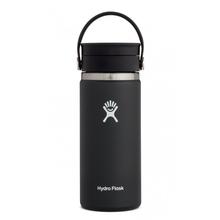 Hydro Flask 16oz Wide Mouth Coffee Flask with Flex Sip Lid BLACK