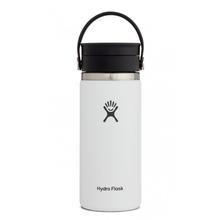 Hydro Flask 16oz Wide Mouth Coffee Flask with Flex Sip Lid WHITE