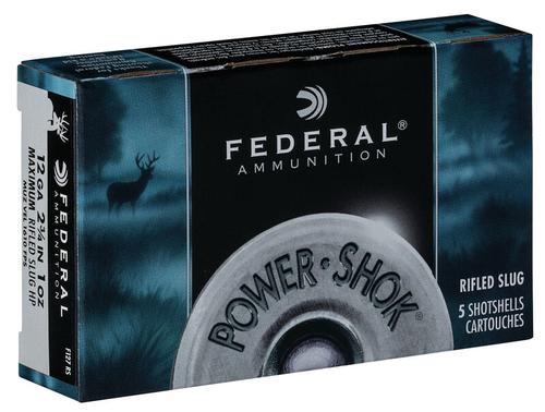 Federal Ammunition PowerShok Rifled Slug 12 Gauge