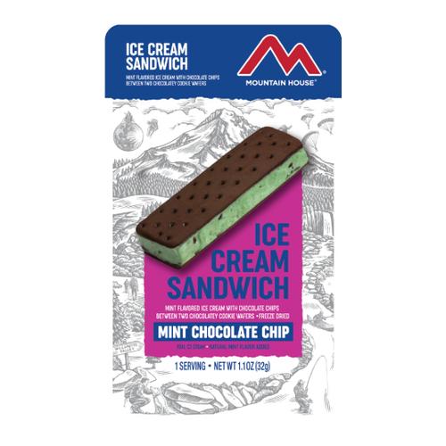 Mountain House Freeze Dried Mint Chocolate Chip Ice Cream Sandwich