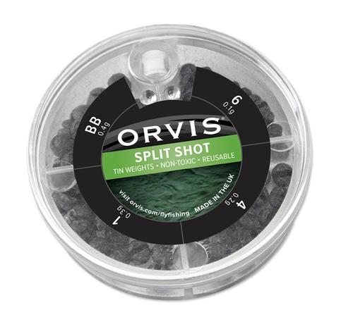 Orvis Split Shot 4 Size Assortment