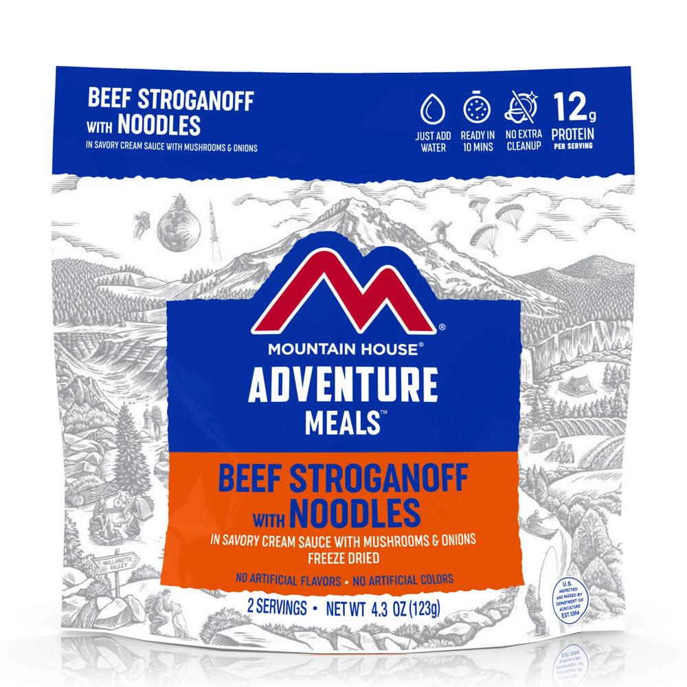  Mountain House Freeze Dried Beef Stroganoff With Noodles