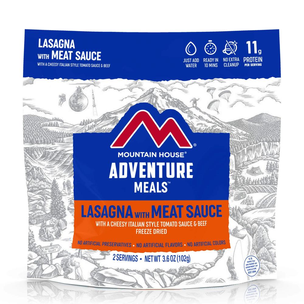  Mountain House Freeze Dried Lasagna With Meat Sauce