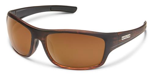 Suncloud Optics Cover Sunglasses Burnished Brown Frames with Brown Lenses
